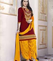 Women Designer Party Wear Salwar Kameez Suits Online Collection India 2021 Check out our girls punjabi suit selection for the very best in unique or custom, handmade pieces from our dresses shops. maroon pure cotton cambric embroidered salwar with dupatta