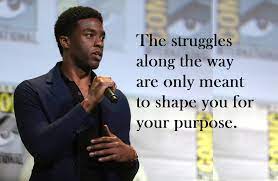 Share on the web, facebook, pinterest, twitter, and blogs. Rip Chadwick Boseman Quote Short Positive Inspirational Quotes