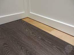 Find quick results from multiple sources. How To Install Click Laminate Flooring Without Removing Baseboards Just Needs Paint