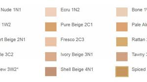 Estee Lauder Color Chart Foundation Best Picture Of Chart