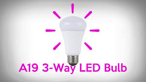 3 Way Led Bulb Led Vs Incandescent 3 Way Light Output Youtube