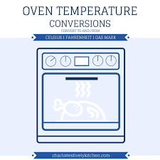 Oven Temperature Conversions Charlotte S Lively Kitchen