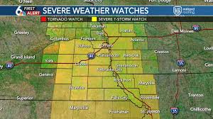 Remember.a severe thunderstorm watch means conditions are favorable for severe thunderstorms in and close to the watch area. First Alert Day Updates Storms Move Through Nebraska And Iowa