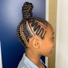 Black Hair Braids Styles For Girls 2019 Dezango Hub Braids Braidstyles Feedinbraids Neatbraids Ponytailwe Hair Styles Kids Hairstyles Braided Hairstyles