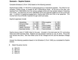 I understand an integrity constraint to be foreign keys, primary keys, unique, and not null. Solved Scenario Sophie Dubois Complete Schedule C Form 1040 Based On The Following Scenario Sophie Dubois Ssn 117 00 2741 Is Self Employed Course Hero