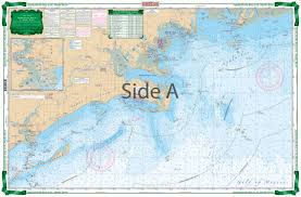 apalachicola bay to st marks river large print navigation chart 18e