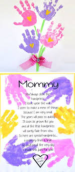Mom Birthday Crafts For Kids Diy Mothers Day Gift Handprint Poem Easy Mother S Day Crafts Diy Mother S Day Crafts Diy Birthday Gifts For Mom
