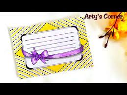 Apr 06, 2020 · note: Ribbon Draw New Border For Assignment Front Page Design Border For Project By Arty S Corner Youtube Front Page Design Page Design Arty