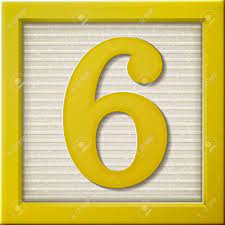 Cerrar Hasta Mirar 3d Bloque Amarillo Numero 6 Ilustraciones Vectoriales Clip Art Vectorizado Libre De Derechos Image 38556743