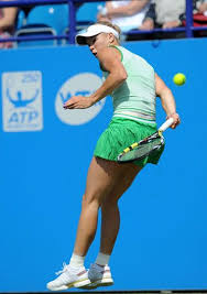 It is a wta premier level and atp 250 level match based at devonshire park. Denmark S Caroline Wozniacki Plays A Point From Behind Her Back To Germany S Angelique Kerber During Their Semifinal Match At The Aeg Caroline Wozniacki Tennis Kerber Tennis Caroline Wozniacki