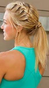 Super Cute Volleyball Hair Hair Styles Long Hair Styles Gym Hairstyles