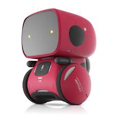 Voice Control Touch Sensing Smart Interactive Robot Educational Toy Red 4p32457213 Robot Cute Robots For Kids Smart Robot