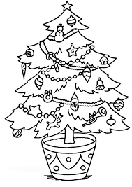 Pine Trees Coloring Pages Christmas Tree Coloring Page Christmas Tree Template Tree Coloring Page