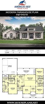 House Plan 041 00210 Modern Farmhouse Plan 2 044 Square Feet 3 Bedrooms 2 5 Bathrooms Modern Farmhouse Plans Farmhouse Plans Farmhouse Floor Plans