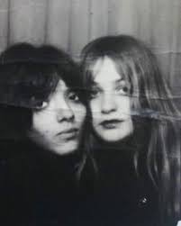 Michele Overman (@overmanmichele) in a photo-booth. The second photo  features her friend Jeanette Jacobs and is from London, late 1970/early  1971. ⁣ ⁣ #go_firstgen #micheleoverman #jeanettejacobs #1970s #70s