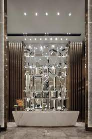 Lobby Decor Always Need A Luxurious Suspension Lamp Discover More Luxurious Interior Design Details At Hotel Lobby Design Lobby Design Modern Interior Design