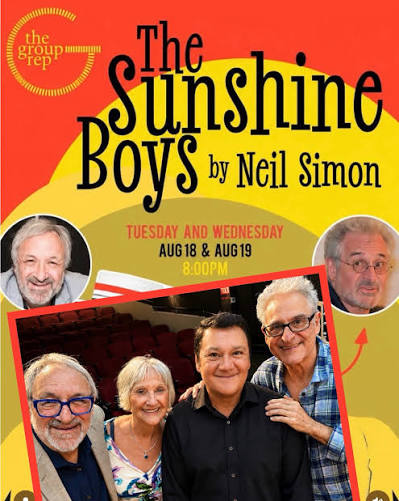 THE SUNSHINE BOYS is presented by arrangement with Concord Theatricals on  behalf of Samuel French, Inc. Tickets availble TODAY! https://bit.ly/4gqrWuz