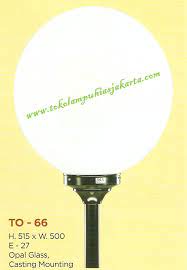 Harga japan solar light lampu taman led tancap model rumah tenaga matahari. Lampu Taman To 661 Opal Glass Daftar Harga Lampu Hias Cantik Unik Murah Di Jakarta