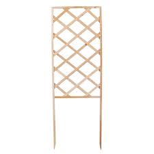 Treillis Croisillon Bois Naturel Cloture Bordure Et Brise Vue Amenagement De Jardin Jardin Et Plein Air Gifi