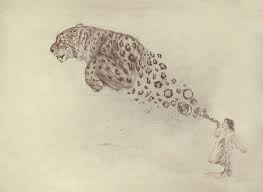 Bubbles The Snow Leopard Art Print Inspiring Art Prints Leopard Art Leopard Art Print