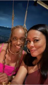 Yesterday we had a belated birthday celebration for my Bestie LaTanya, who  is so beautiful and full of more energy than all of us put together. The  world needs to get ready