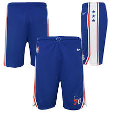 The philadelphia 76ers city edition swingman shorts are directly inspired by what players wear on court. Philadelphia 76ers Nike Icon Swingman Short Youth