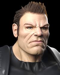 Punisher inspired by Olivetti art design