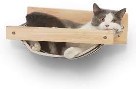If that's a big selling point for you, then these are a must have. Amazon Com Fukumaru Cat Hammock Wall Mounted Large Cats Shelf Modern Beds And Perches Premium Kitty Furniture For Sleeping Playing Climbing And Lounging Easily Holds Up To 40 Lbs Black