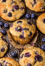 Healthy Greek Yogurt And Honey Blueberry Muffins Baker By Nature Recipe Food Healthy Blueberry Muffins Healthy Greek Yogurt