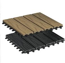 The brands i've looked at seem to require a harder substrate, like concrete or an existing deck/patio.* i can easily imagine the strain on the tile joints from a concentrated weight (like under a chair leg). 22 X Wpc Interlocking Decking Tiles Water Resistant Wood Plastic Composite Deck Floor Tiles Woltu Eu