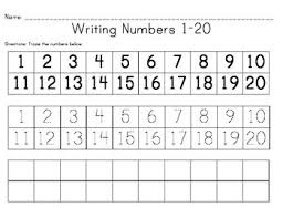 The amount you write with words is the official amount of your check. Writing Numbers 1 20 By Concrete Playground Teachers Pay Teachers