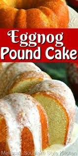 In a separate bowl, whisk together the butter, egg whites, vanilla extract, and vanilla stevia. Eggnog Pound Cake Melissassouthernstylekitchen Com