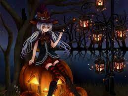Halloween Anime Hd Wallpaper 2021 Live Wallpaper Hd Anime Halloween Halloween Desktop Wallpaper Halloween Wallpaper