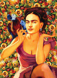 Magdalena carmen frida kahlo y calderón (spanish pronunciation: Puzzle Frida Kahlo Perre Anatolian 1071 1000 Teile Puzzle Frauen Und Manner Planet Puzzles