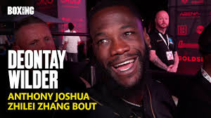 Deontay Wilder On Anthony Joshua Fight & Vows To KO Zhang (SdYPohZTfn)
