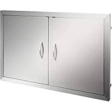 78,000 total btu's and 849 square inches of cooking space. Buy Mophorn Bbq Access Door 36w X 21h Inch Double Bbq Door Stainless Steel Outdoor Kitchen Doors For Bbq Island Grill Station Outside Cabinet Online In Uk B07nrvp5h9