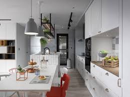 Create a little ambience with deliciously scented candles, chic candleholders and fresh. A Scandinavian Style Apartment That Exudes Chic Comfort Apartment Interior Design Scandinavian Kitchen Design Kitchen Design
