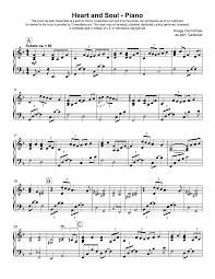 Soul serenade sheet music is scored for piano/vocal/chords. Tunescribers Heart And Soul Piano Sheet Music