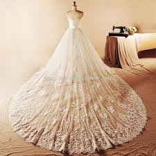 Trapless Bridal Dresses Chapel Train Embroiidery Wedding Dresses D2015756 Wedding Dresses For Sale Detachable Train Wedding Dress Wedding Event Dresses