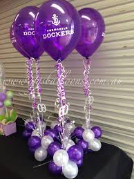 Fremantle Dockers Party Balloons Birthday Balloon Decorations Party Balloons 60th Birthday Balloons