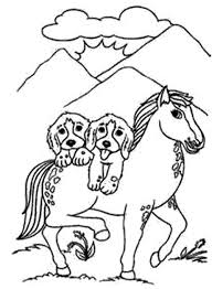 Coloringkids Net Horse Coloring Pages Dog Coloring Page Puppy Coloring Pages