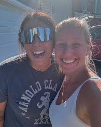 August bits 1. @amanda.beckham and I COMPLETED the 1 mile challenge  (jumping burpees, lunges, bear crawl, and run) in 34 min. 2. Friends  rallying for a birthday workout 3. Nash straightening my