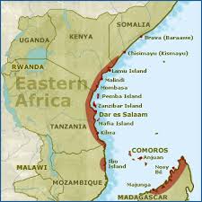 If you can't find something, try map of africa. East African City States 1000 1500