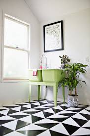 We did not find results for: Make A Patterned Floor With Linoleum Tile A Beautiful Mess Clean Linoleum Floors Floor Patterns Inexpensive Flooring