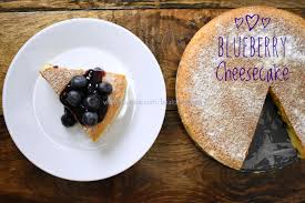 Terlambat sikit nak ucap tahun baru. Blueberry Cheesecake Kek Keju Blueberi Buat Orang Lapo