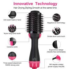 Bruvio Hair Dryer Brush Hair Brush Blow Dryer Volumizer Lively Focus Hair Brush Blow Dryer Hair Dryer Brush Hair Dryer