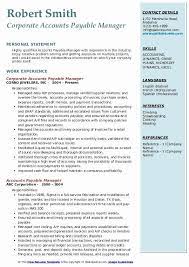 Accounts Payable Manager Resume Beautiful Accounts Payable Manager Resume Samples