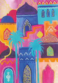 Morocco Loco Printable Digital Download Moroccan City Marrakech Art 1001 Nights Travelgift Homedeco Boho W Boho Wall Art Middle Eastern Art Beautiful Art Print