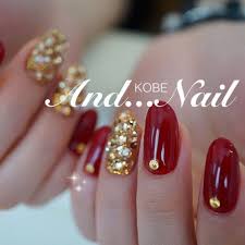 Maybe you would like to learn more about one of these? Perfect Red Golden Design Wedding Nail Art Preet Kamal
