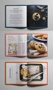 Desserts Recipe Book Template Indesign Recipe Book Templates Dessert Recipes Recipe Book Design